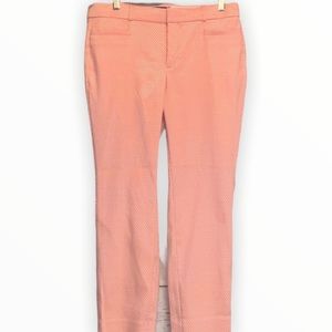 Banana Republic Peach Sloan Cropped Trousers